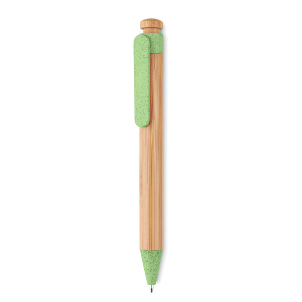 Kugelschreiber aus Bambus und Weizenstroh